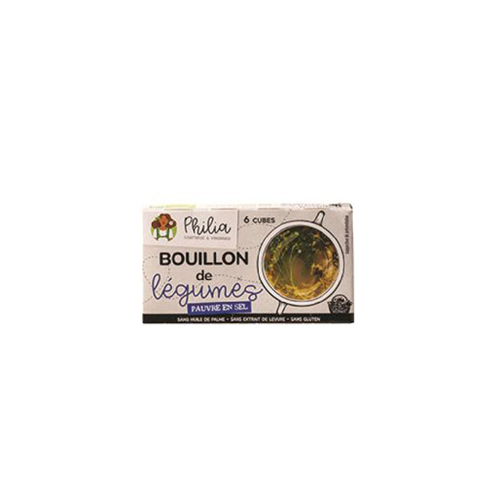 BOUILLON CUBES BIO pauvre en sel 60GR BOUILLON CUBES BIO pauvre en sel 60GR