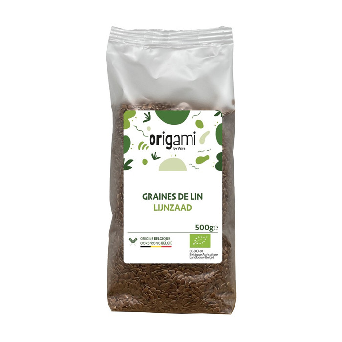 GRAINES LIN BIO 500GR GRAINES LIN BIO 500GR