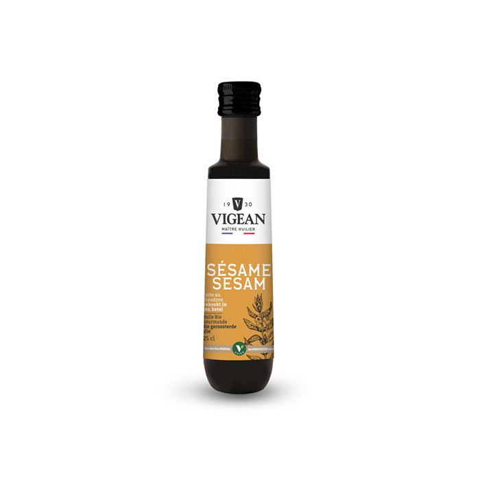 HUILE SESAME TOASTEE BIO 250ML HUILE SESAME TOASTEE BIO 250ML
