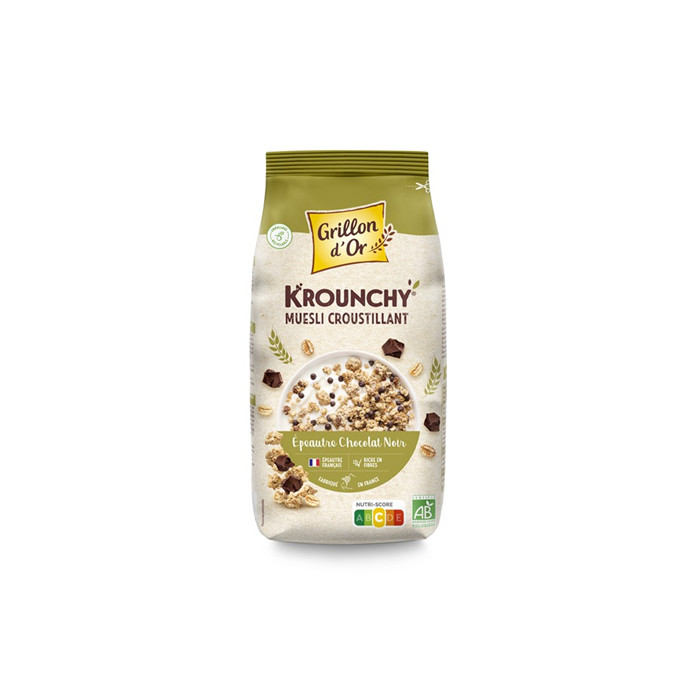KROUNCHY EP./CHOC. BIO 500GR KROUNCHY EP./CHOC. BIO 500GR