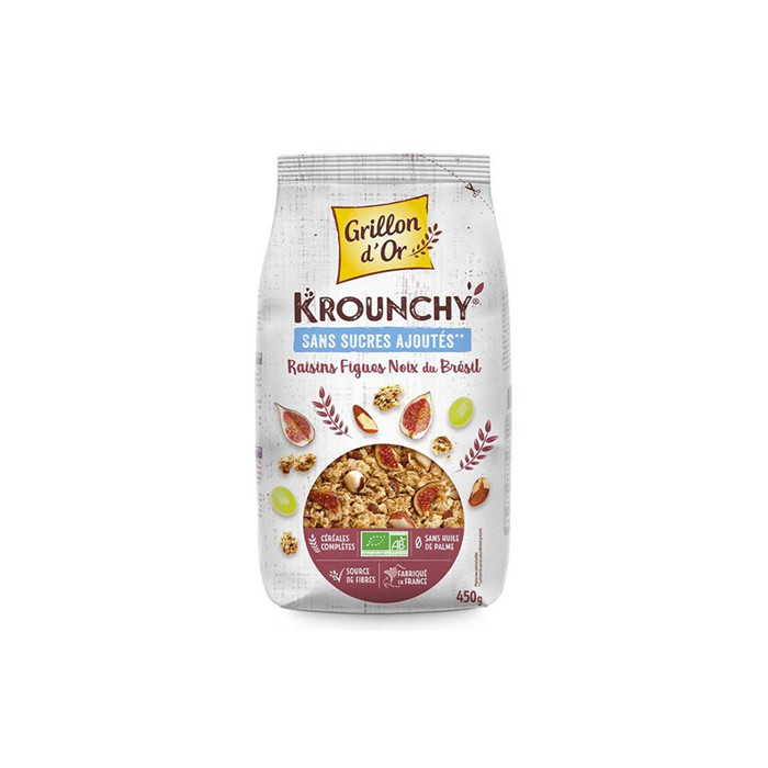 KROUNCHY FIGUES/NOIX BRESIL BIO 450G KROUNCHY FIGUES/NOIX BRESIL BIO 450G