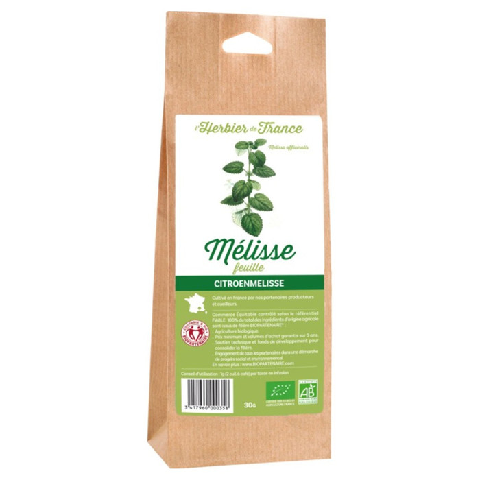 MELISSE FE BIO 30GR MELISSE FE BIO 30GR
